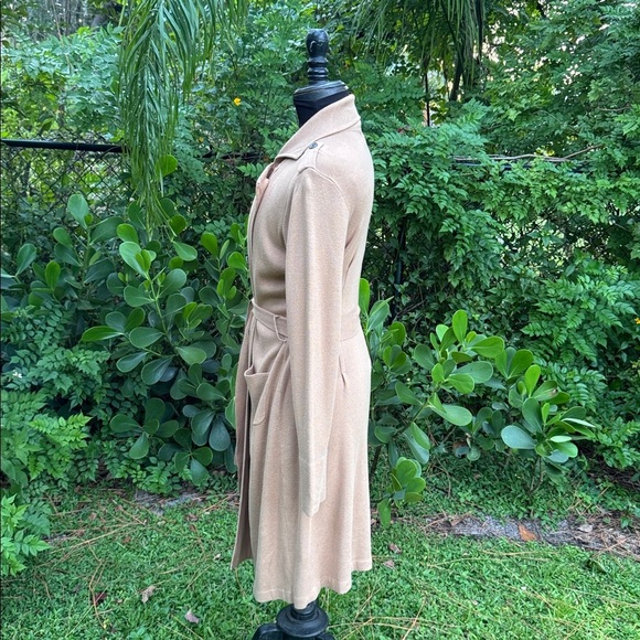 Cabi ‘French Trench’ sweater coat in Camel, size medium - Picture 4 of 8